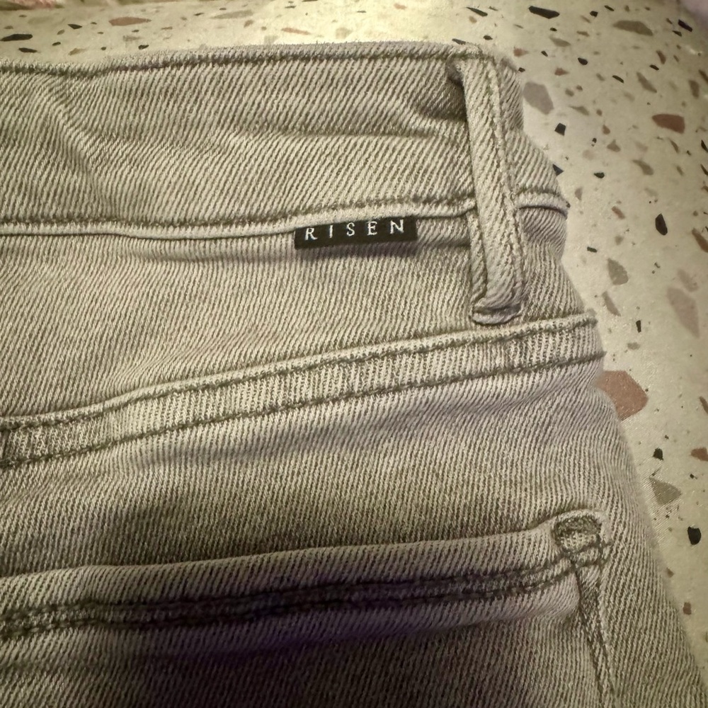 Risen Sabrena Women's Gray wide leg Jeans - Picture 8 of 8